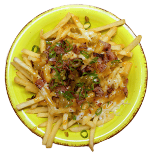 POUTINE Z BEKONEM